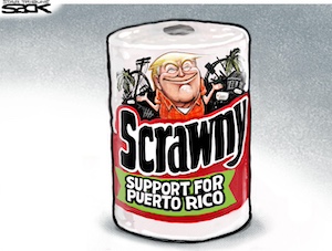 Scrawny paper to Support Purto Rico - Steve Sack