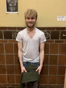Hunter student Evan Ipock who is active in NYPIRG to make sure the concerns of students and faculty are being heard