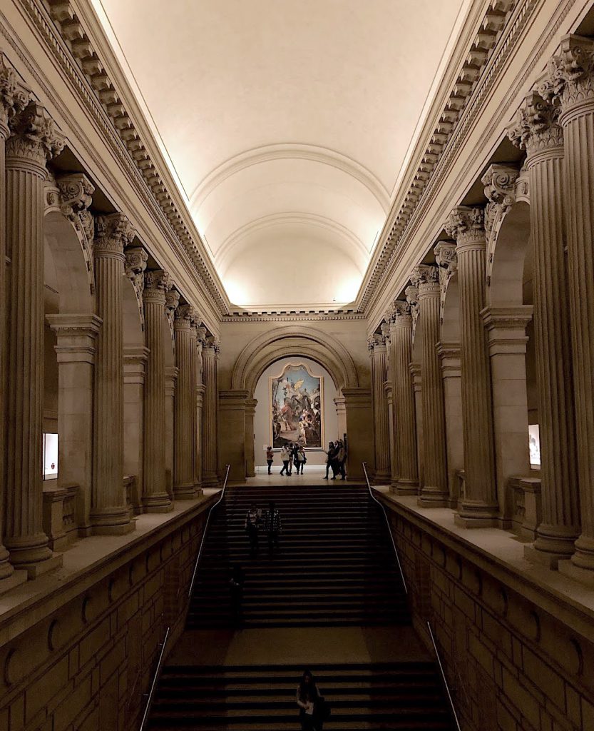 Pictured are the famous steps from The Metropolitan Museum of Art. The MET is one of many museums that all NYC students can get discounted entry to. 