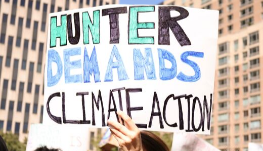 Hunter Students Demand Change at Climate Strike