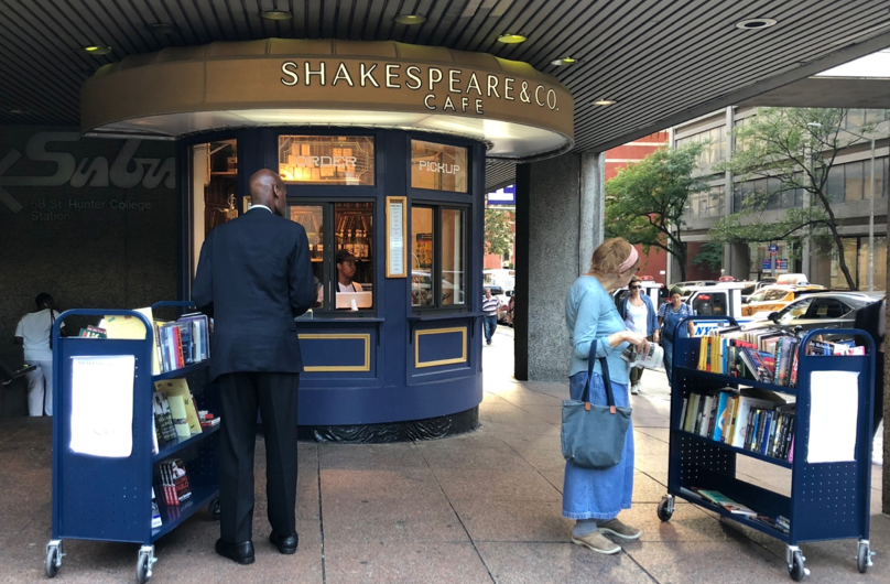 As Shakespeare & Co. expands and reinvents, kiosk opens at Hunter College